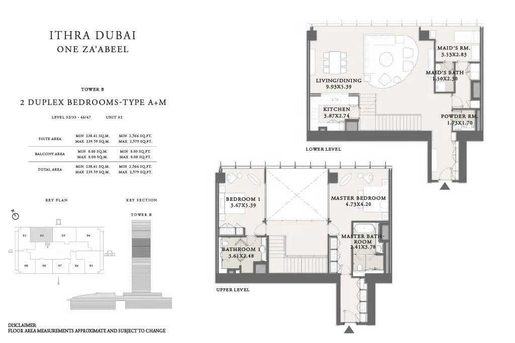 2BR DUPLEX One Za'abeel Residences_Floor Plans1024_34 (1)