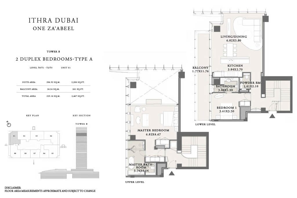 2BR Duplex One Za'abeel Residences_Floor Plans1024_56 (4)