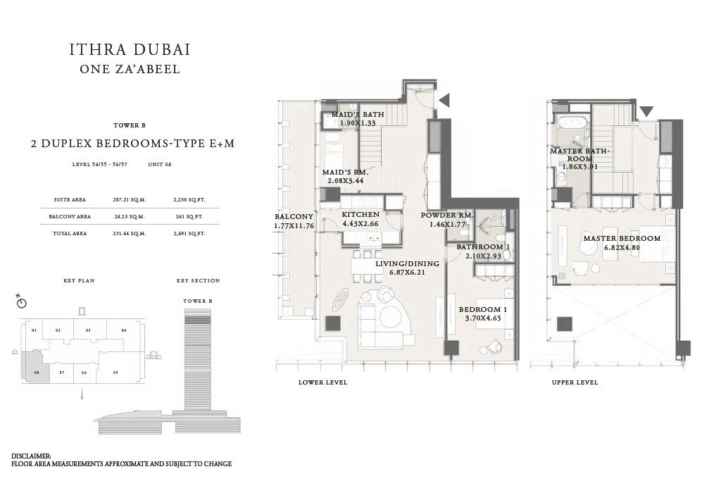 2BR Duplex One Za'abeel Residences_Floor Plans1024_72 (1)