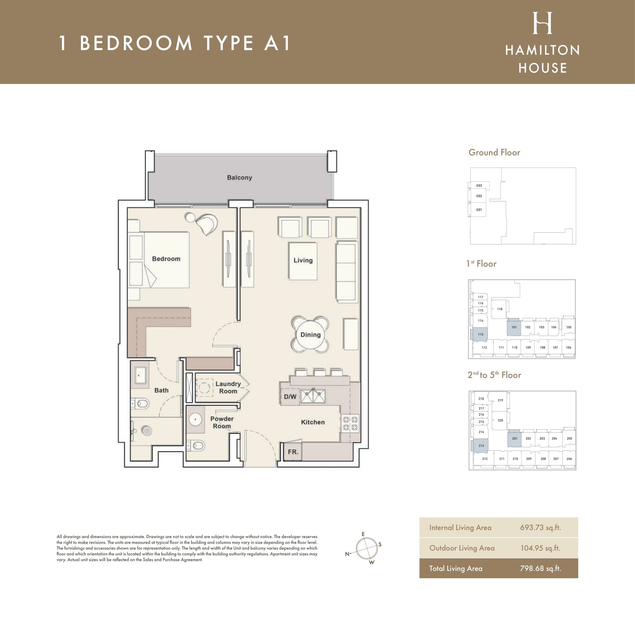 Hamilton House Floor Plan - EN-07