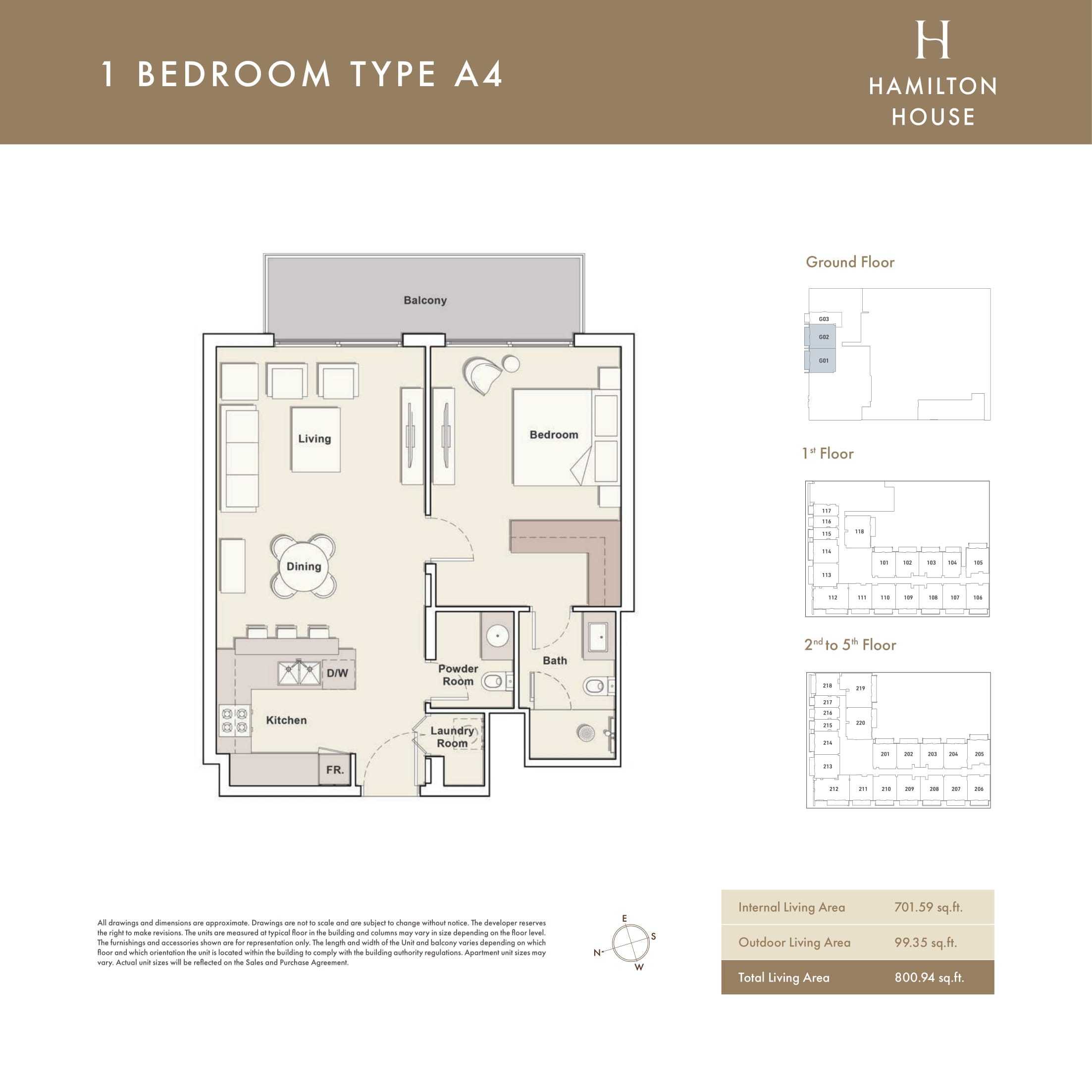 Hamilton House Floor Plan - EN-10