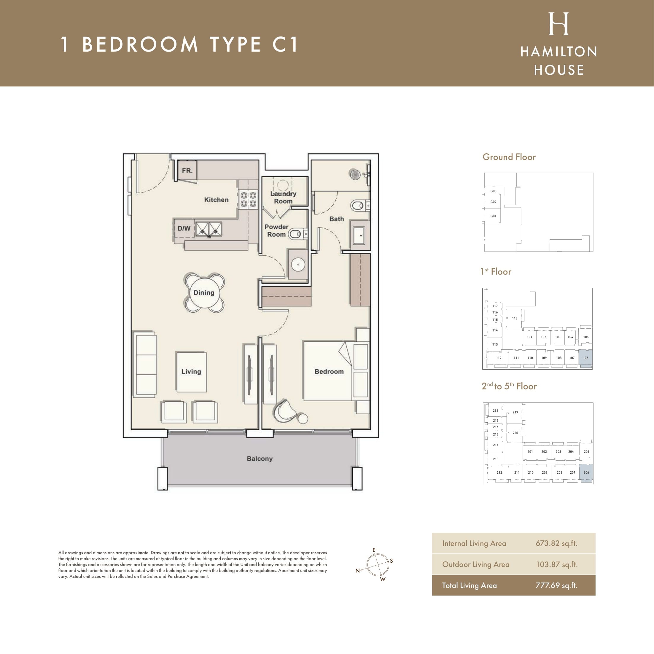 Hamilton House Floor Plan - EN-12