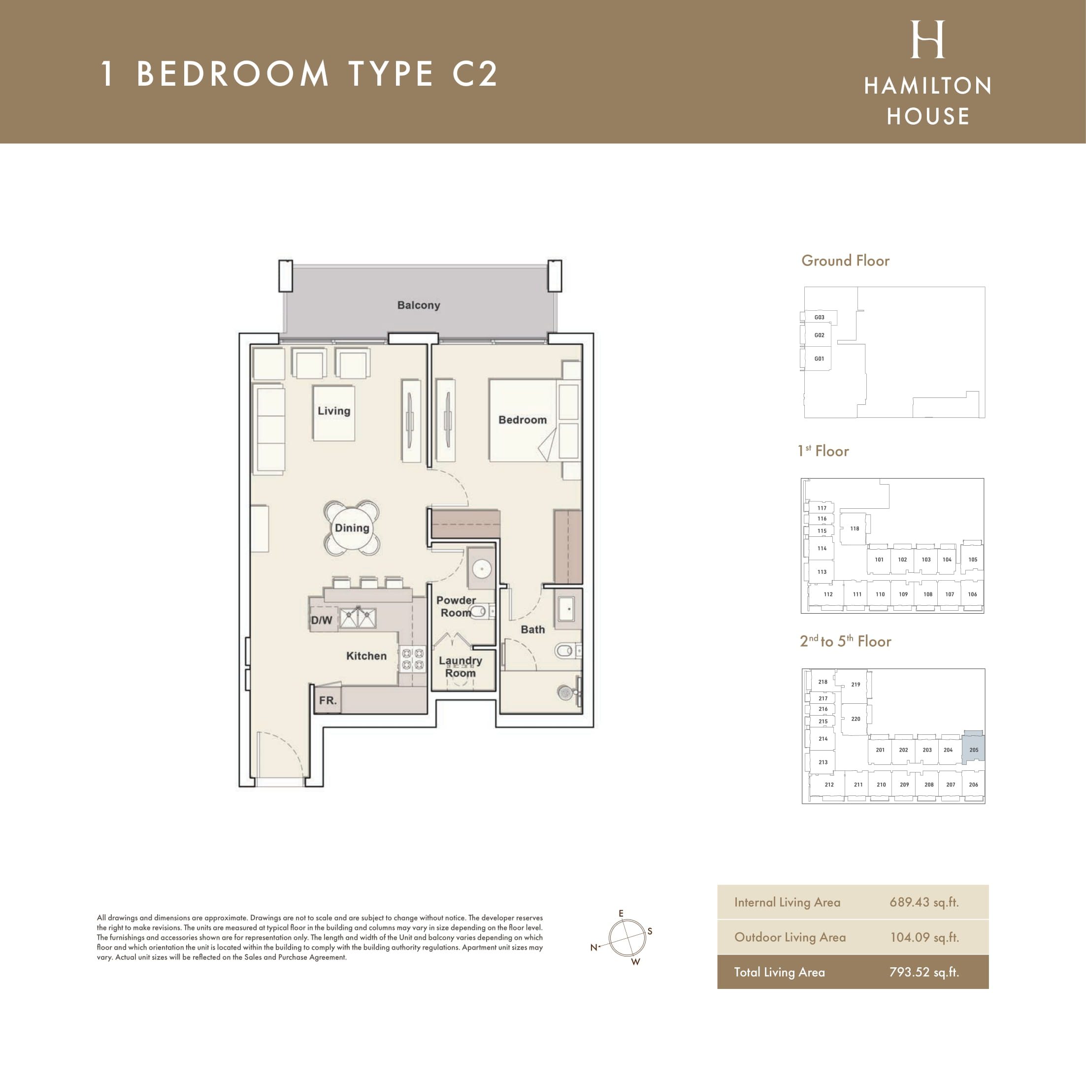 Hamilton House Floor Plan - EN-13