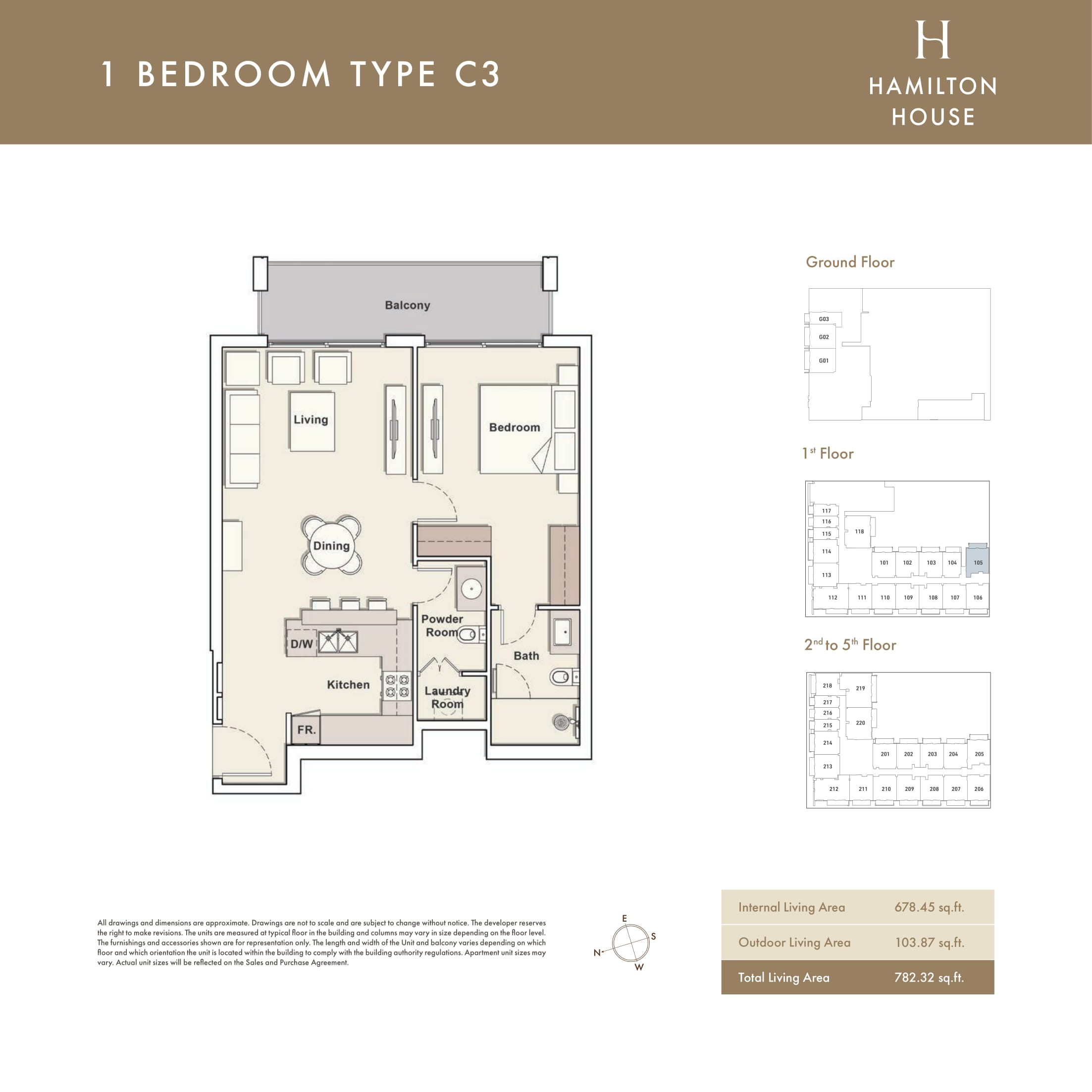 Hamilton House Floor Plan - EN-14