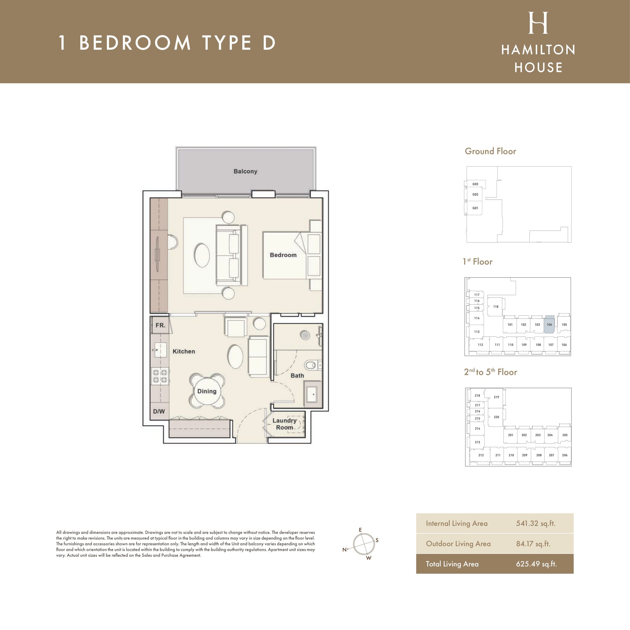 Hamilton House Floor Plan - EN-16