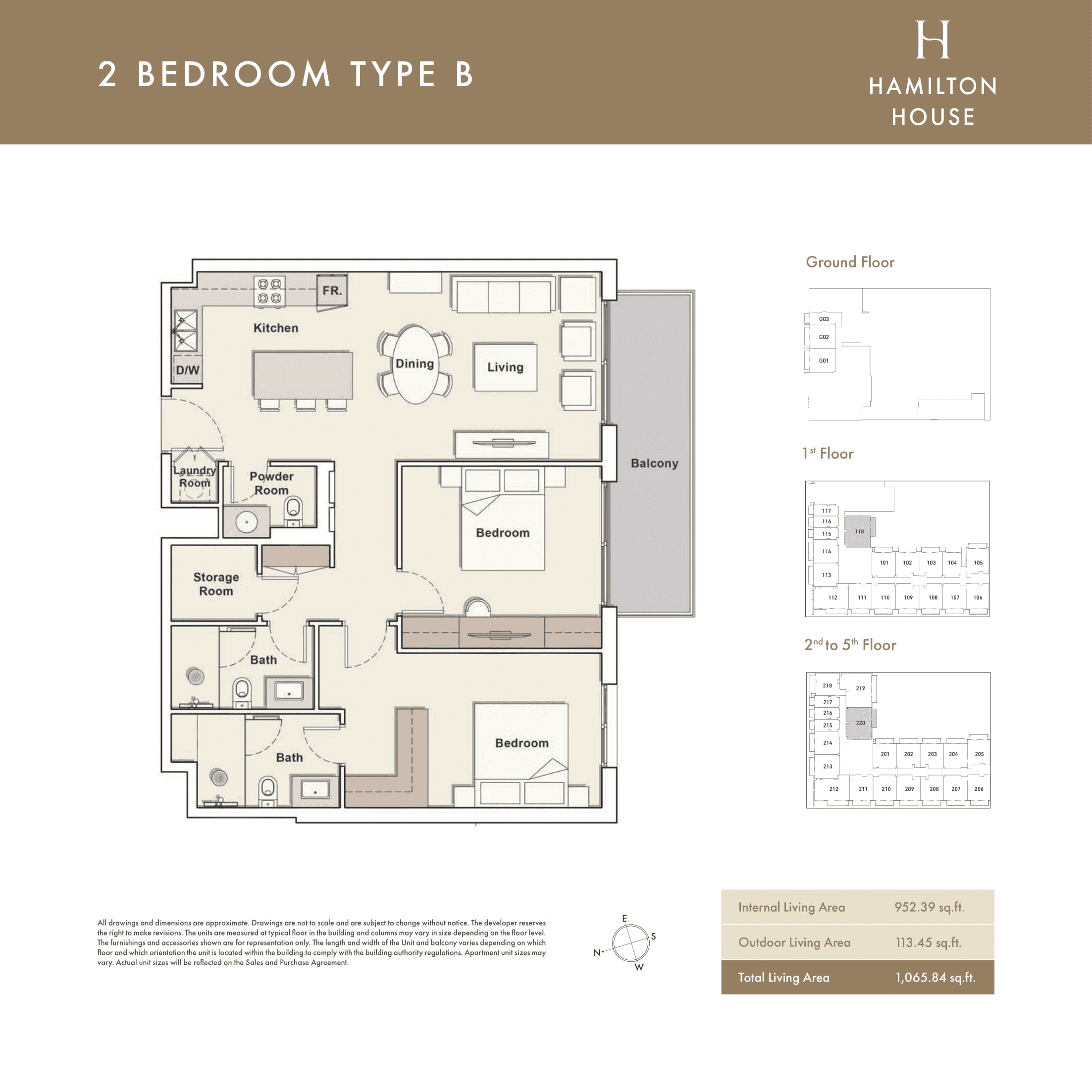 Hamilton House Floor Plan - EN-18