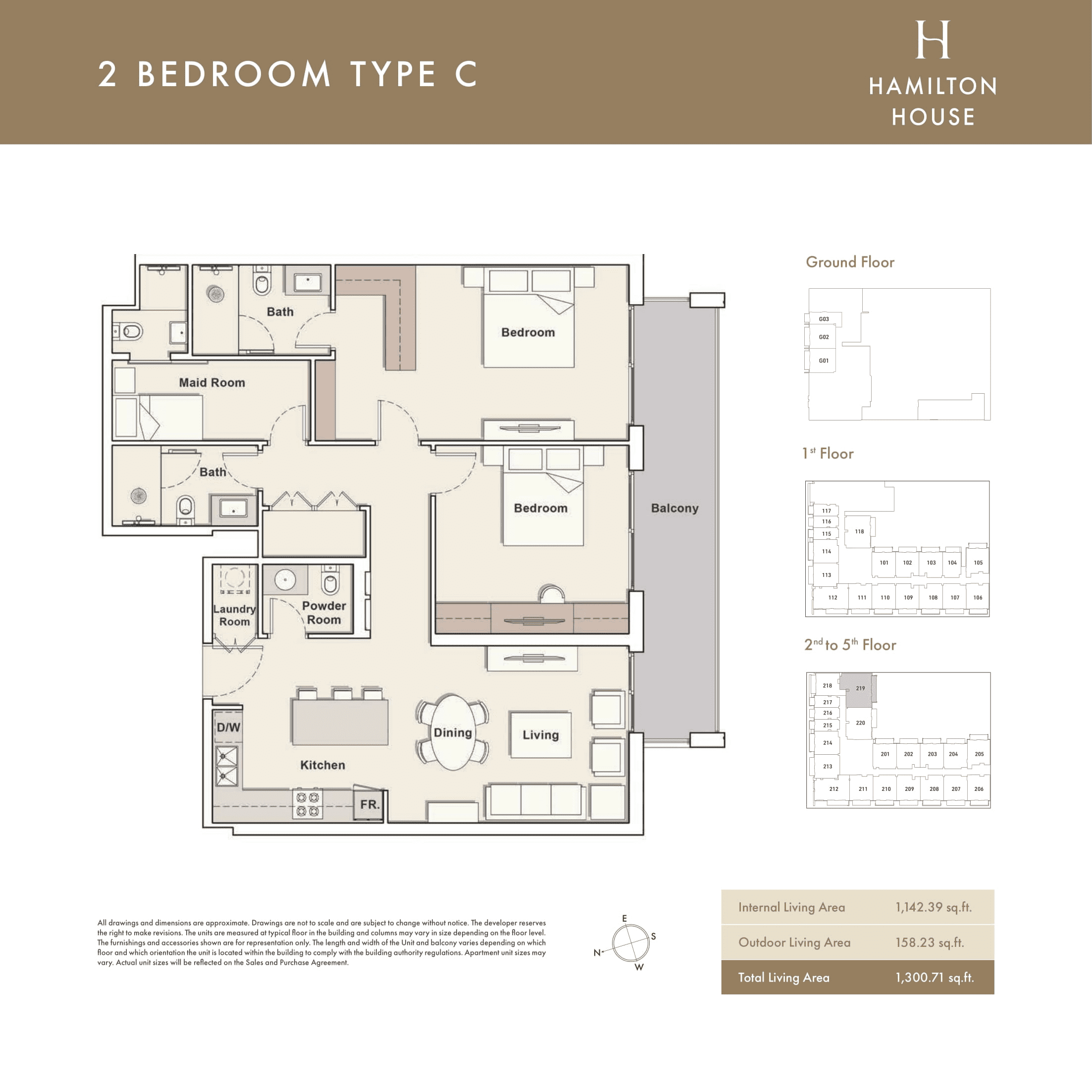 Hamilton House Floor Plan - EN-19