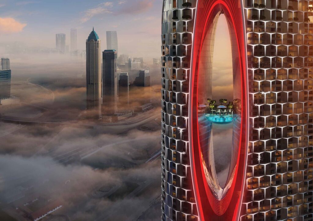 Dubai Tower will have Hanging Garden, Moving Walls, and Fog Forest